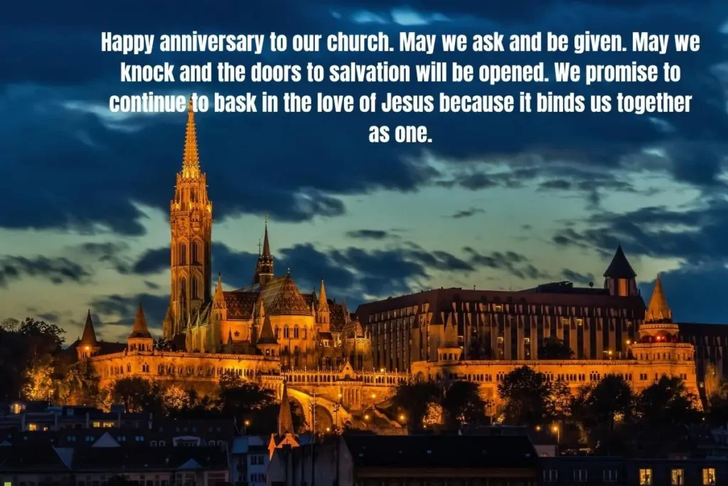 Inspirational Church Anniversary Messages