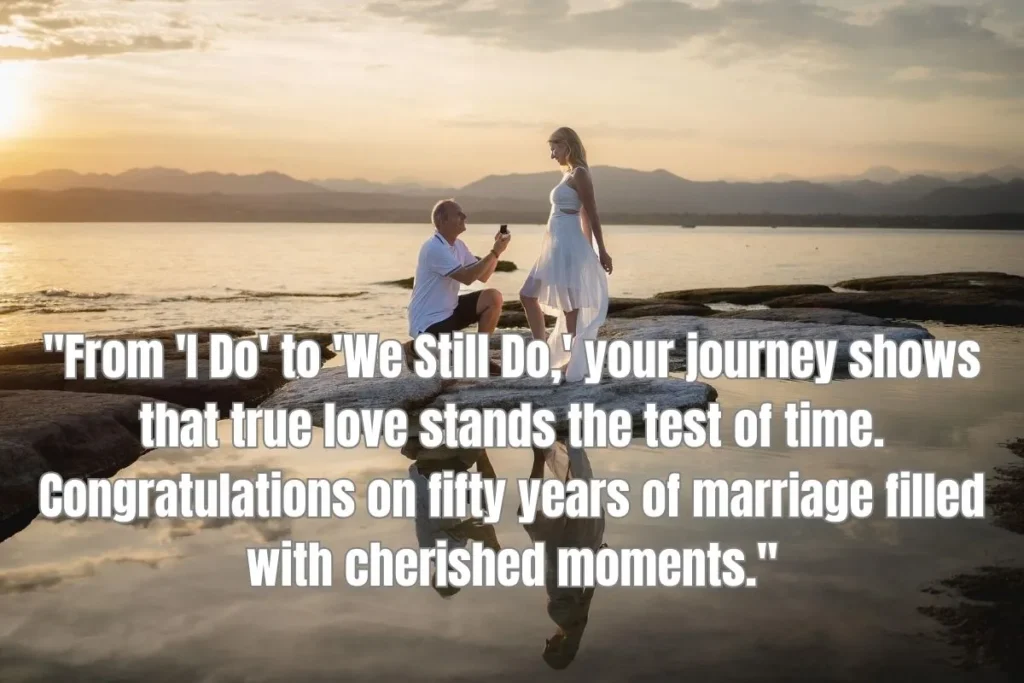50th Wedding Anniversary Quotes The Golden Jubilee