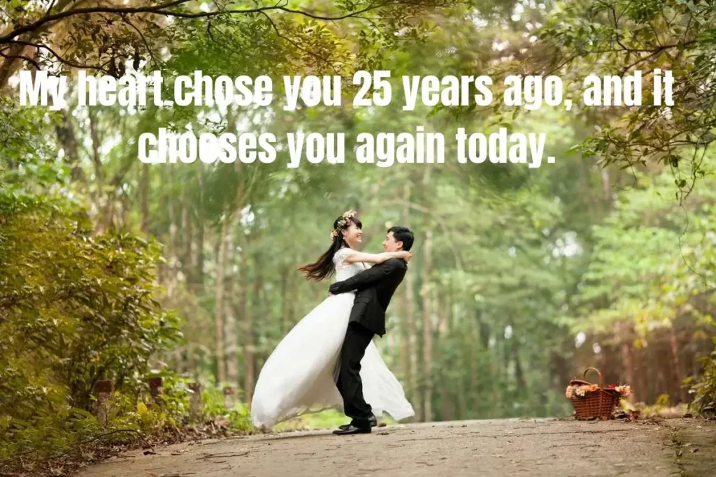 Beautiful 25th Anniversary Wishes Messages, Quotes, And Ideas to Celebrate Silver Love