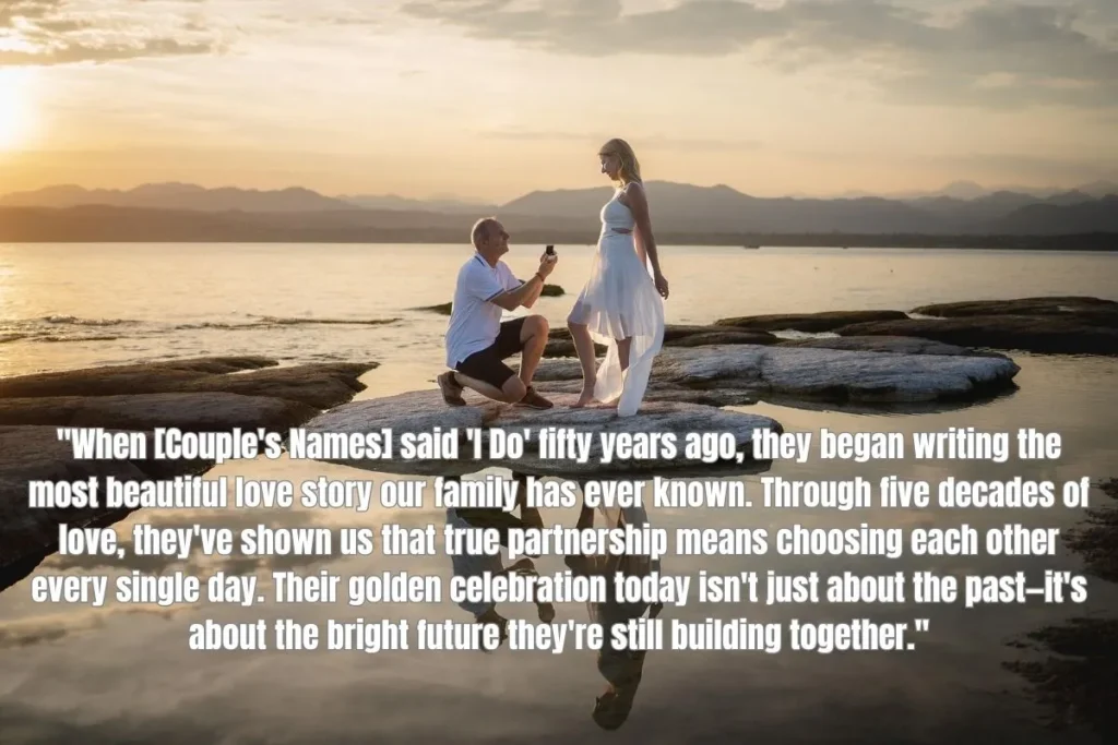50th Wedding Anniversary Quotes The Golden Jubilee