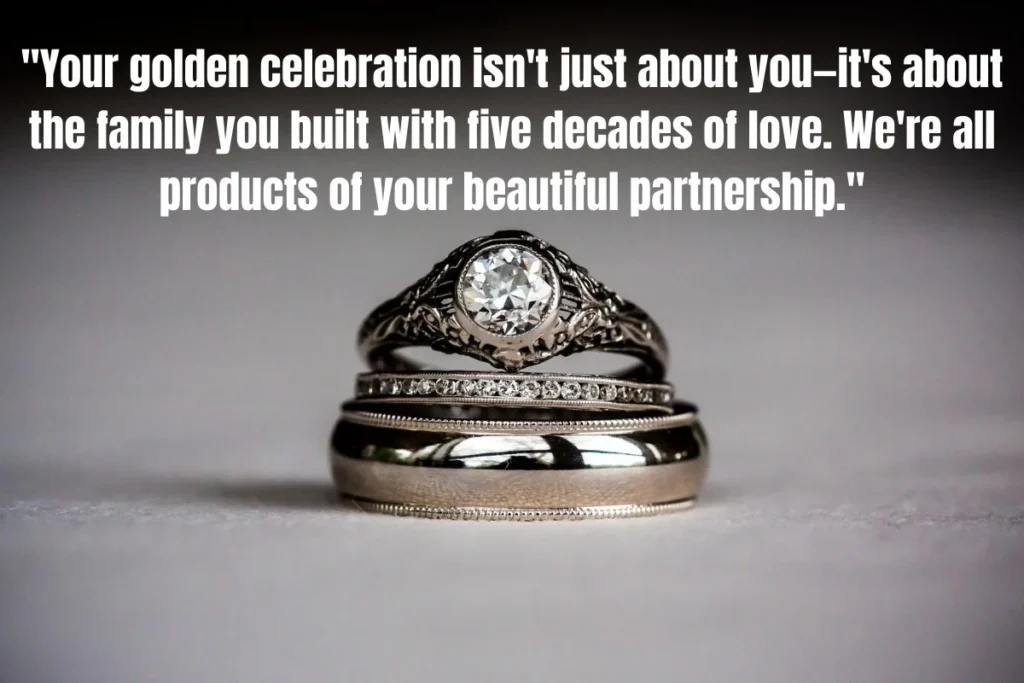 50th Wedding Anniversary Quotes The Golden Jubilee