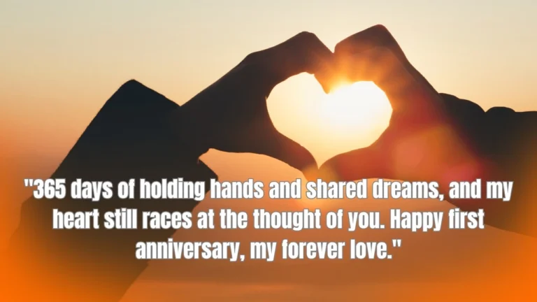 1 Year Anniversary Quotes for Couples in Love – Celebrate Your First Year Together