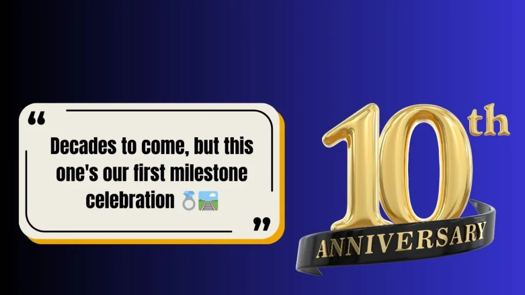 60+ 10-Year Anniversary Instagram Captions to Celebrate a Decade of Love