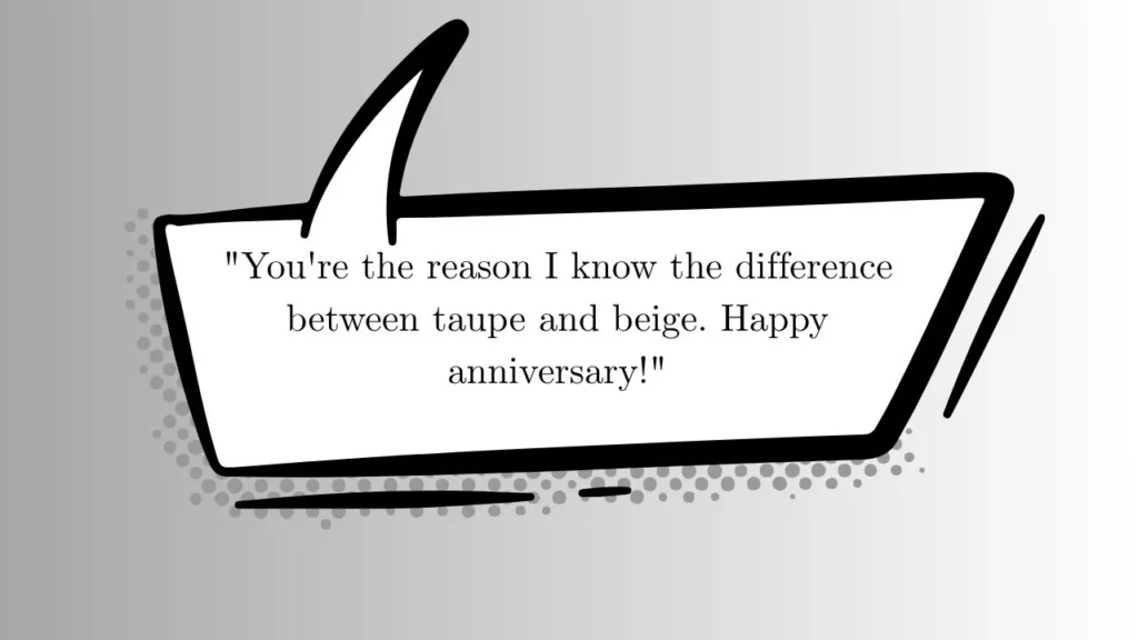 Funny Anniversary Instagram Captions for Your Wife