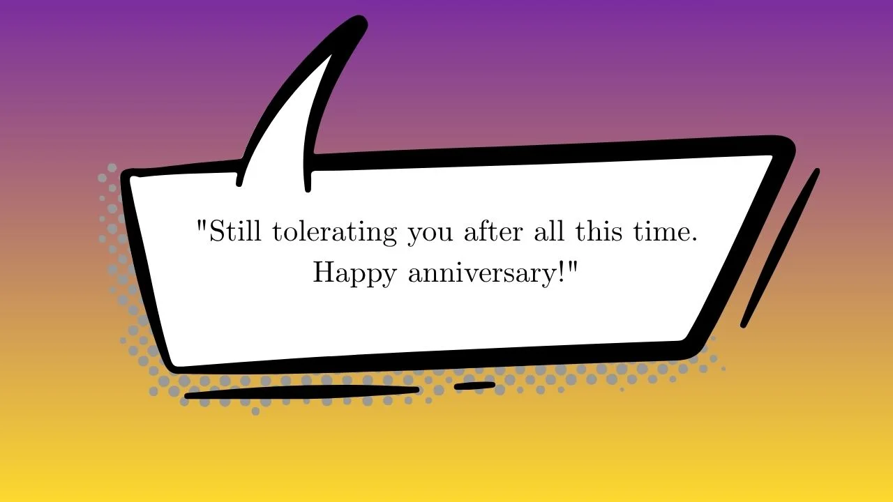 60+ Funny Anniversary Instagram Captions That'll Make Your Partner Laugh Out Loud
