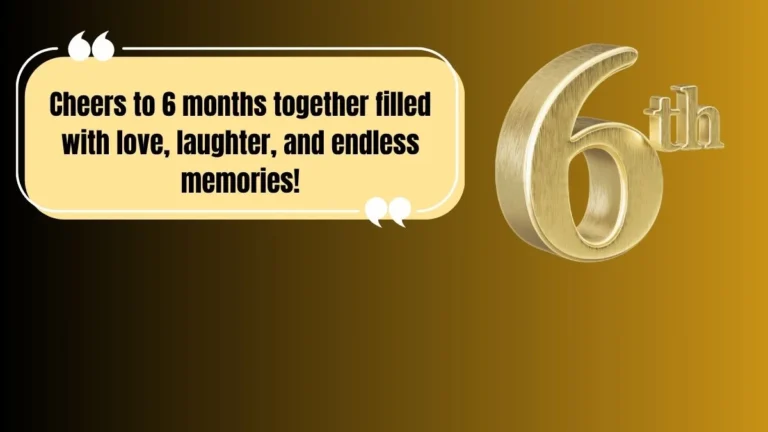 70+ 6-Month Anniversary Instagram Captions for New Couples in Love