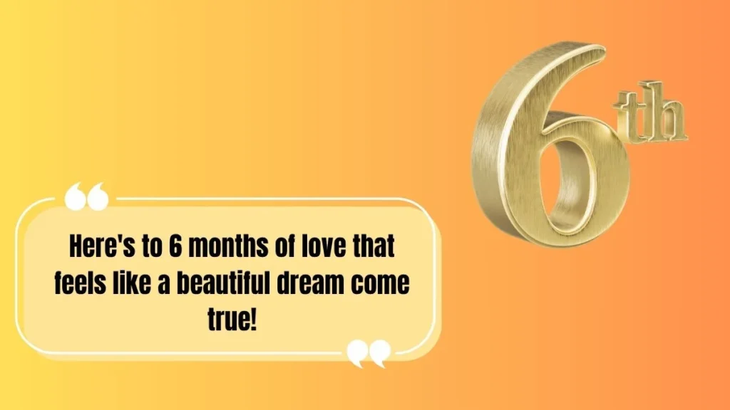 70+ 6-Month Anniversary Instagram Captions for New Couples in Love