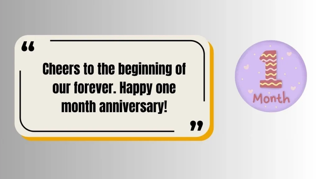 55+ 1-Month Anniversary Instagram Captions to Mark Your Cute Beginning