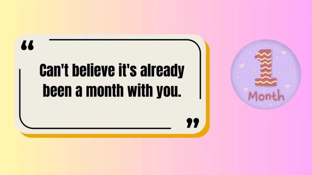 55+ 1-Month Anniversary Instagram Captions to Mark Your Cute Beginning