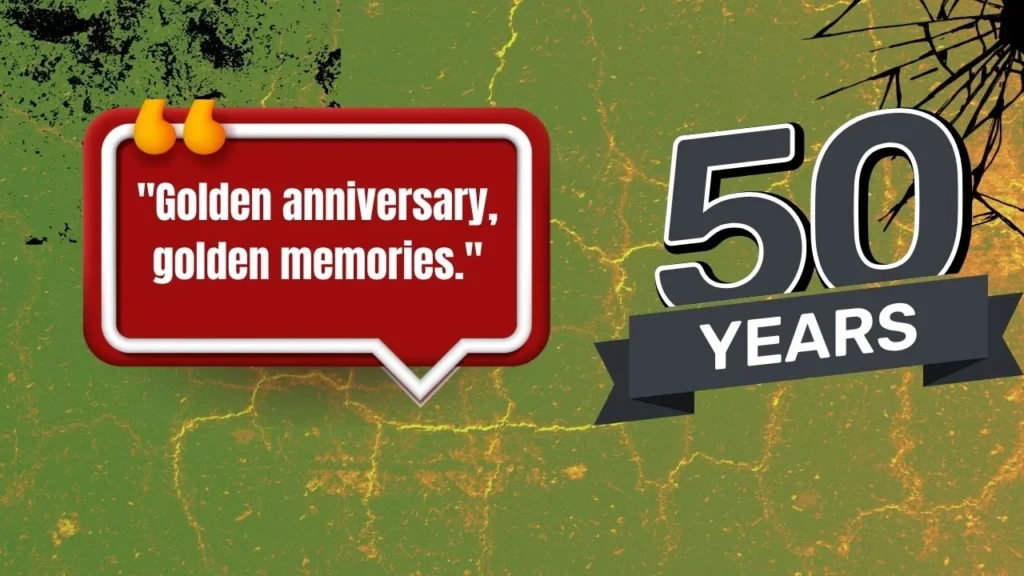60+ Beautiful 50th Anniversary Instagram Captions for the Golden Couple
