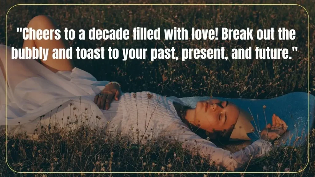 10th Anniversary Wishes for Your Friends