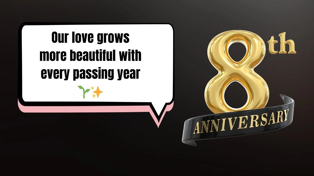 45 8th Anniversary Instagram Captions That Show Growing Love