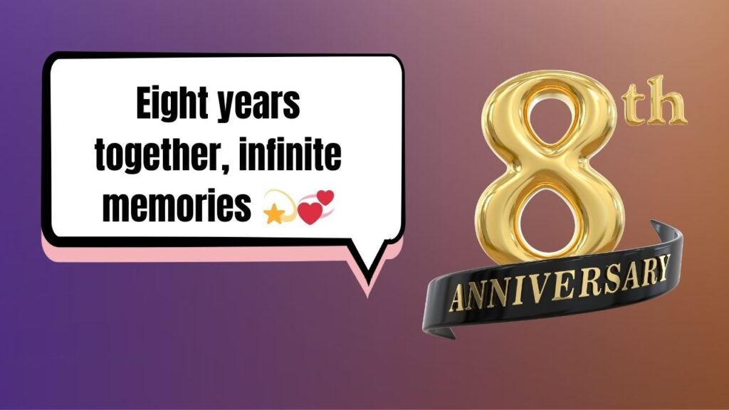45 8th Anniversary Instagram Captions That Show Growing Love