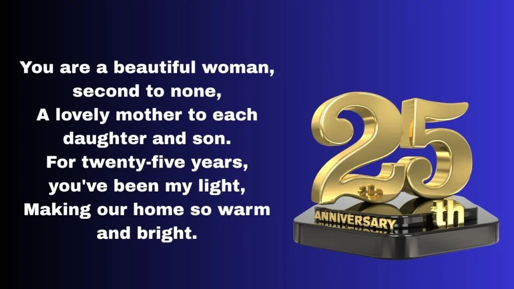 10+ Heartfelt 25th Anniversary Poems to Celebrate Your Silver Milestone