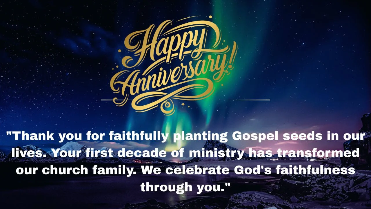 80+ Uplifting Ministry Anniversary Messages for Faith Leaders