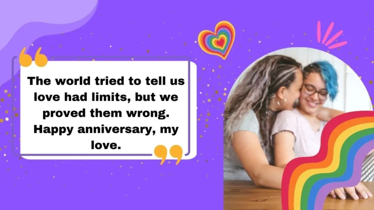 50+ Anniversary Wishes for LGBTQ Couple That Celebrate True Love