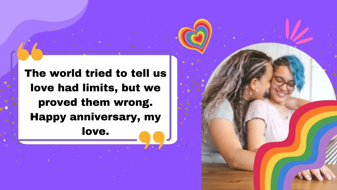 50+ Anniversary Wishes for LGBTQ Couple That Celebrate True Love