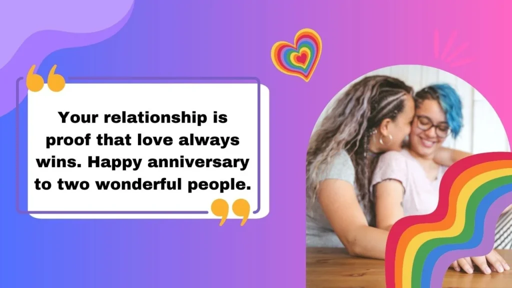 50+ Anniversary Wishes for LGBTQ Couple That Celebrate True Love