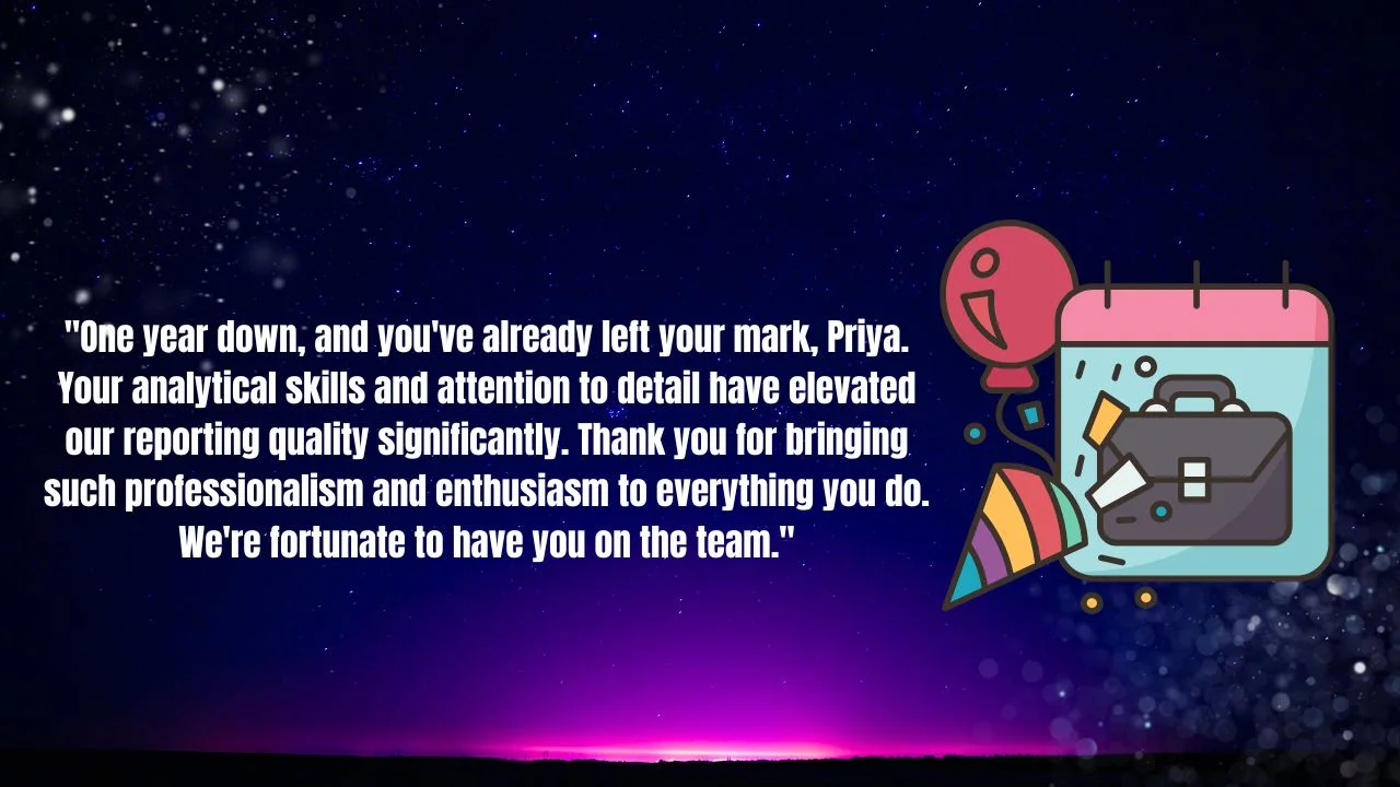 50+ Professional Work Anniversary Messages to Recognize Employee Milestones