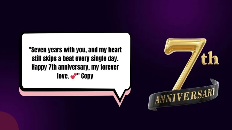50+ 7th Anniversary Instagram Captions to Celebrate Lucky Love 2025