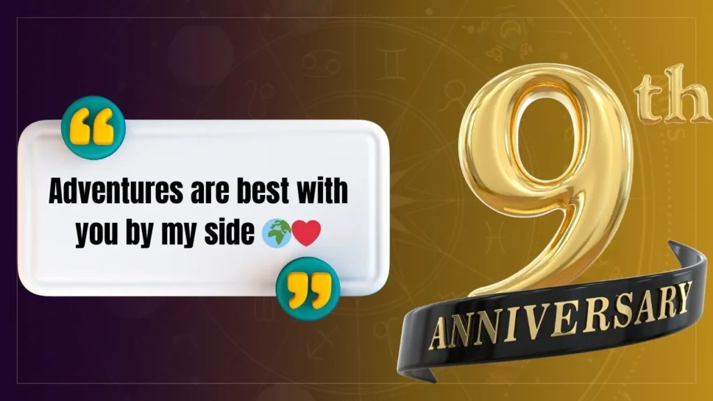 40+ 9th Anniversary Instagram Captions to Mark Beautiful Milestones