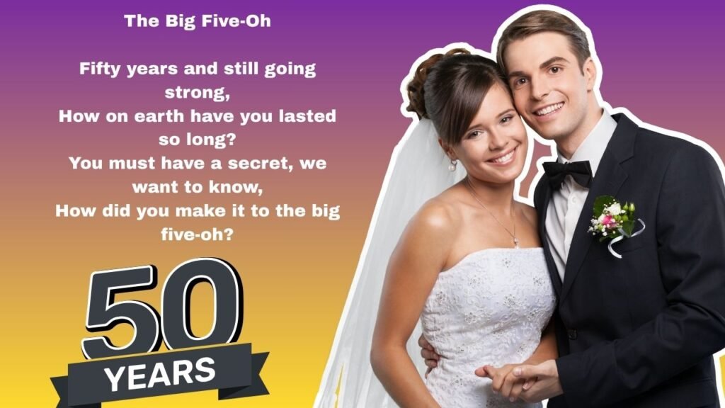 10+ 50th Wedding Anniversary Poems to Celebrate Golden Love