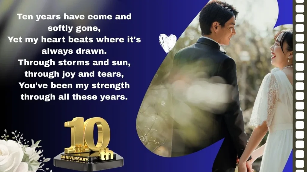 10-Year Anniversary Poems: Celebrating a Decade of Love and Togetherness