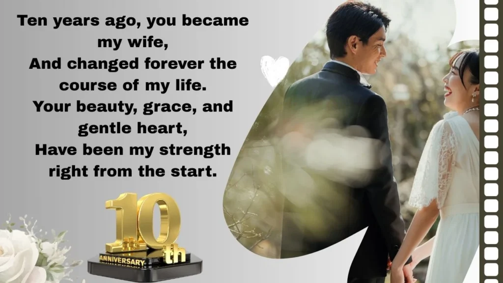 10-Year Anniversary Poems: Celebrating a Decade of Love and Togetherness