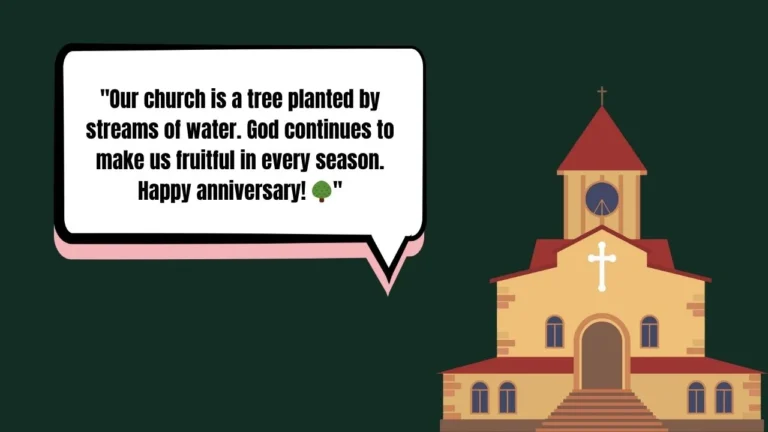 50 Church Anniversary Captions for Instagram (Spiritual & Thankful)