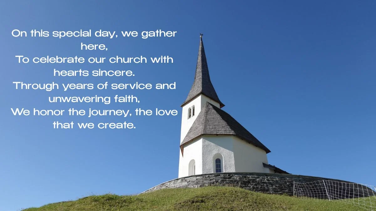 15 Inspirational Poems for a Church Anniversary