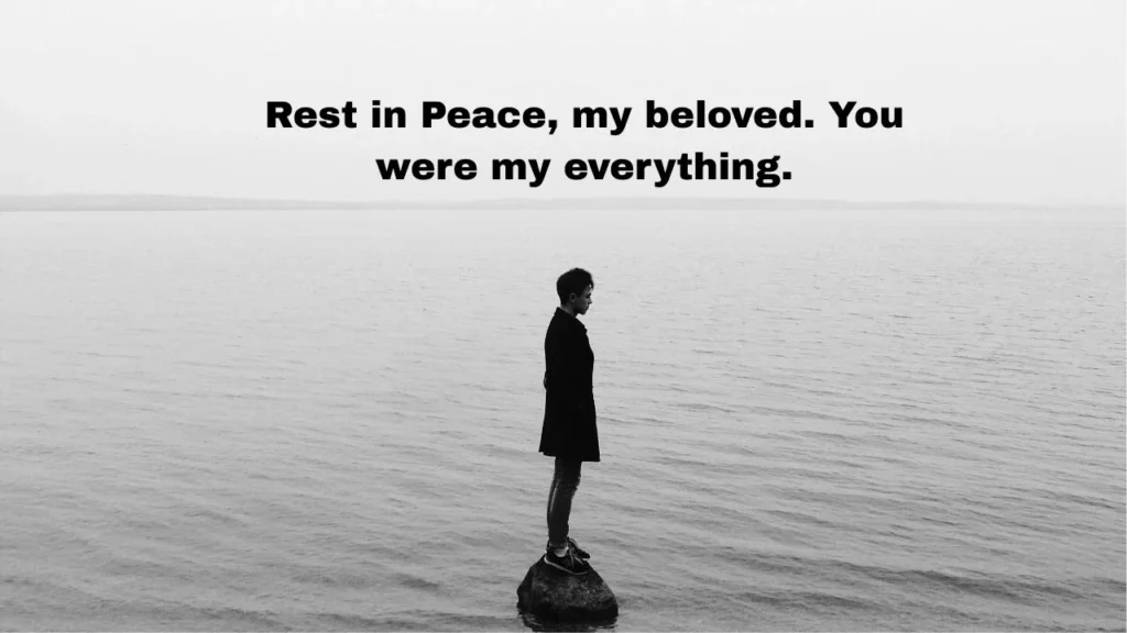 Rest in Peace Messages for a Partner or Spouse