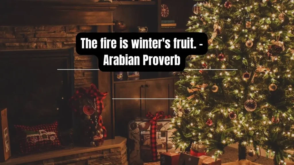 Hot Cocoa and Blanket Winter Quotes