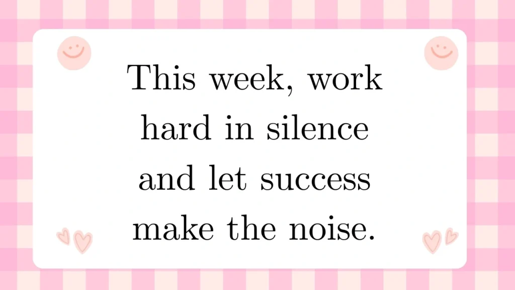 Powerful Action Quotes for the Week