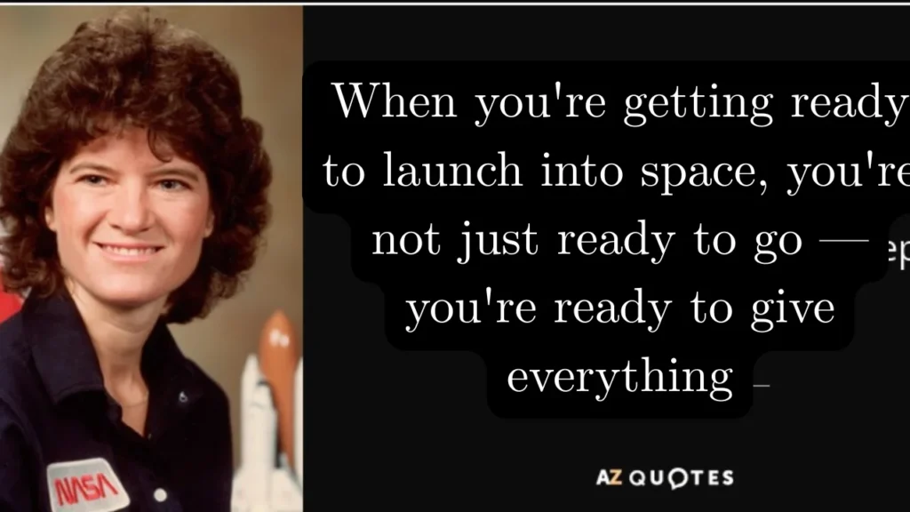 Sally Ride Quotes About Science and Education