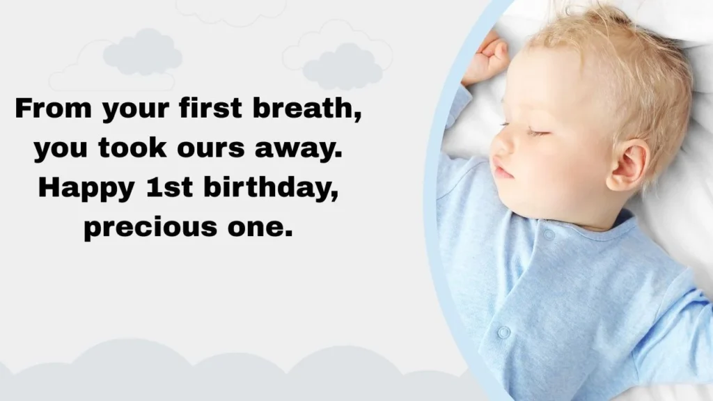 Heartfelt 1st Birthday Quotes for Your Little One