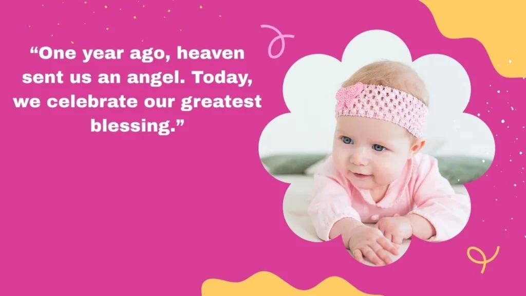 Poetic & Magical 1st Birthday Quotes