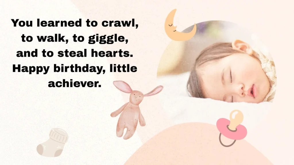 First Birthday Milestone Quotes