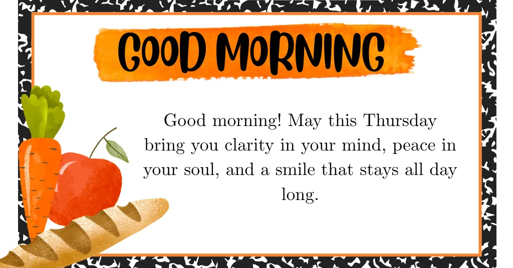 Motivational and Positive Thursday Morning Blessings