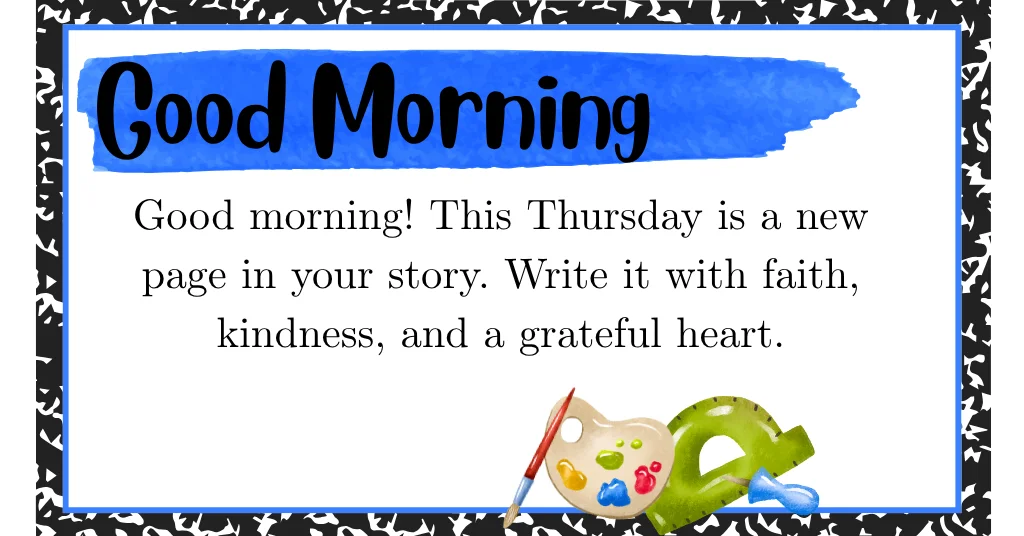 Beautiful Good Morning Thursday Blessings