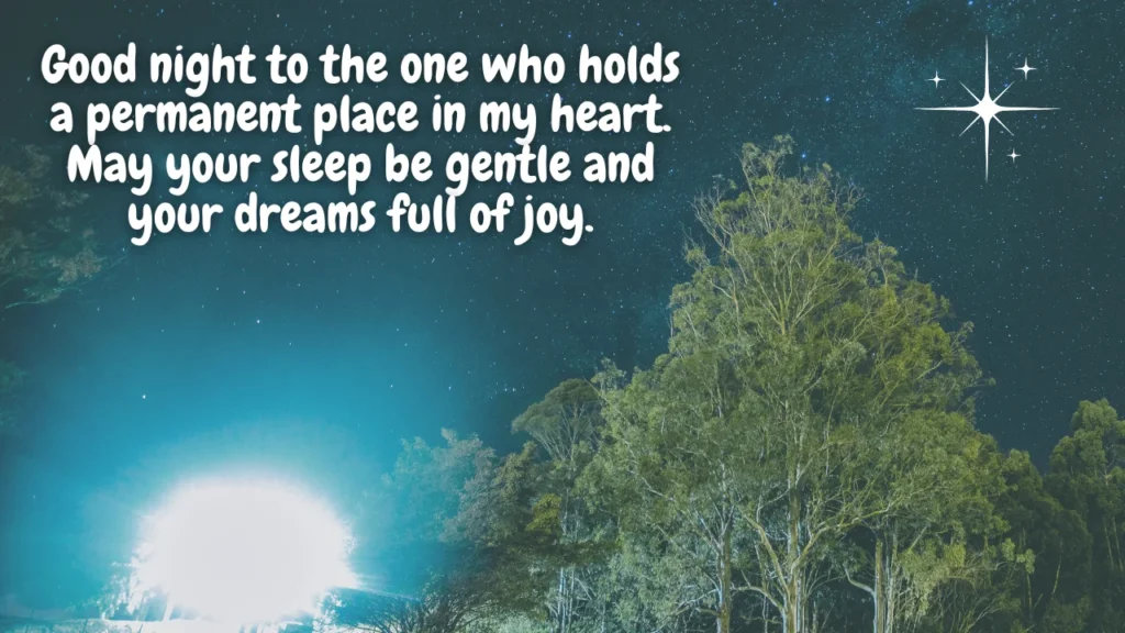 Good Night Blessings for Friends and Family