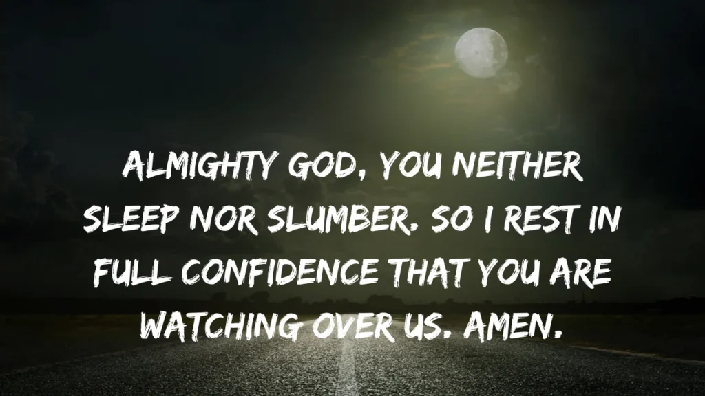 Good Night Blessings for Special Situations