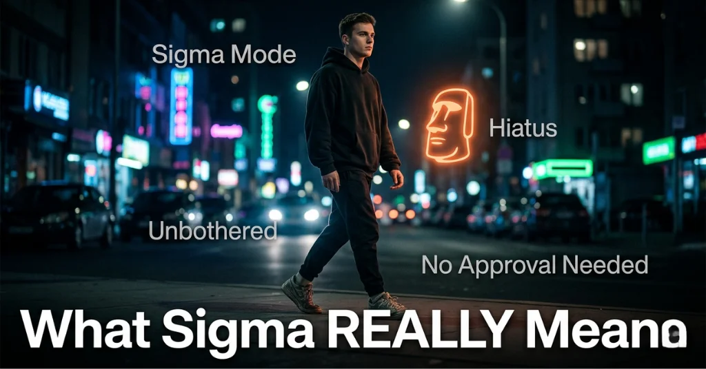 Sigma Meaning Slang: What It Really Means in 2026 (Hiatus Meaning Included)