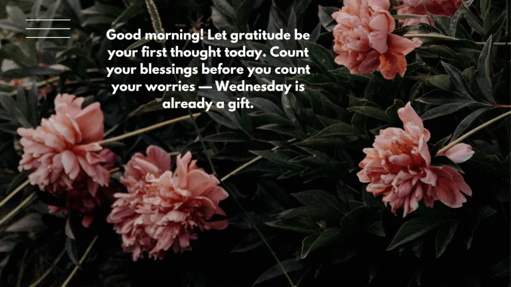 Wednesday Blessings for Friends, Family, and Colleagues