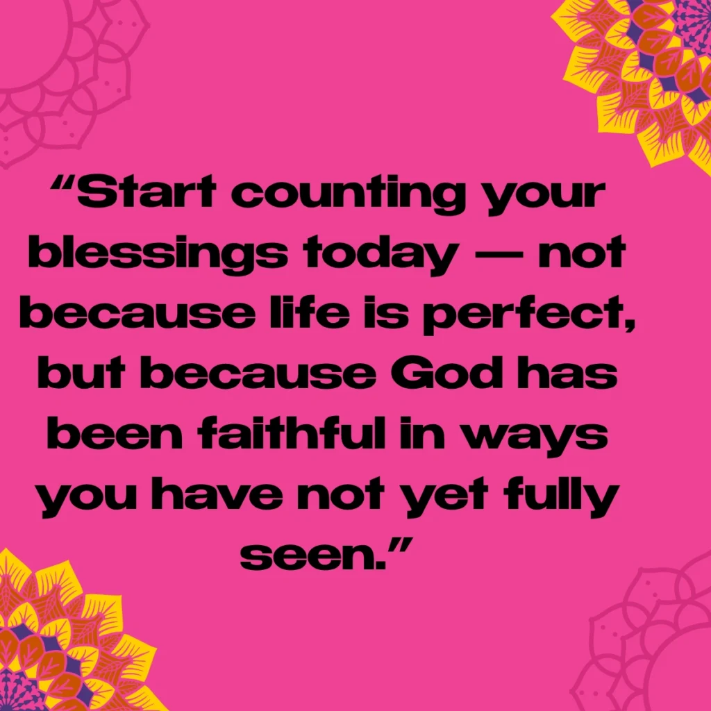 Meaning & Inspiration Behind Counting My Blessings