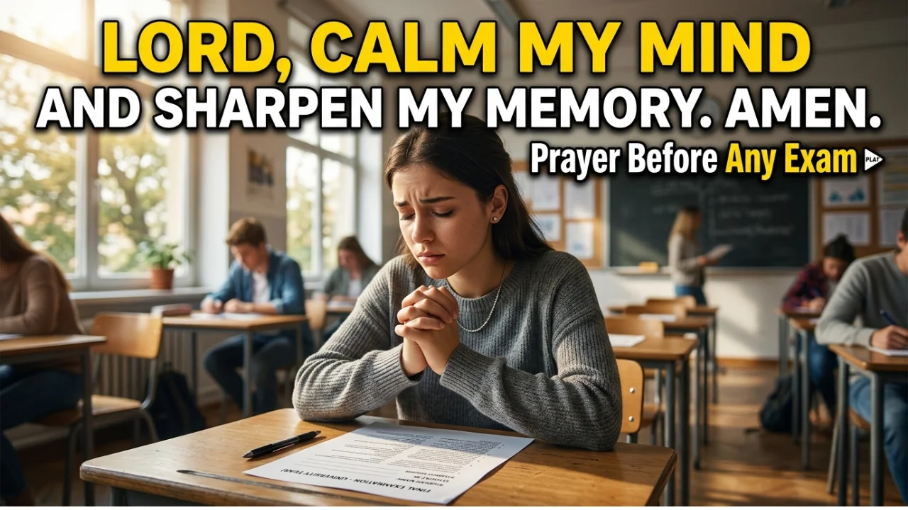 80+ Best Prayers to Pass an Exam — For Every Student Seeking Success