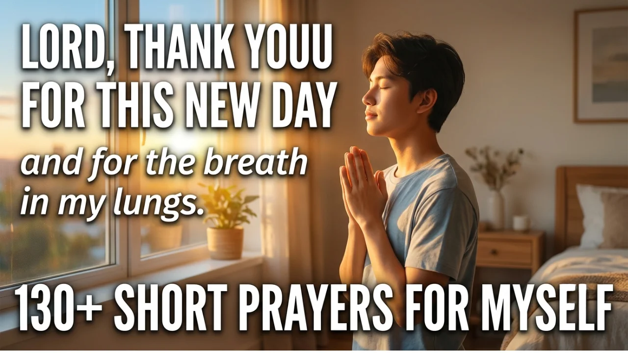 130+ Short Prayer for Myself to Start Every Day with Faith and Gratitude